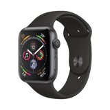 Apple Watch Series 4  Alüminyum  44mm  GPS  Gece yarısı