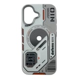 Nettech Apple iPhone 16 Plus Uyumlu NTN043 Arka Koruma Kılıf (Beyaz) NT110939