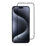 Nettech Apple iPhone 15 Pro Uyumlu 5D Glas Full Cam Koruyucu (Şeffaf) NT110131