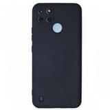 Nettech Realme C21Y Uyumlu Lansman Seri Arka Koruma Kılıf (Lacivert) NT100166