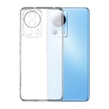 Nettech Xiaomi Mi 13 Lite Uyumlu Lüx Seri Kamera Korumalı Arka Koruma Kılıf (Şeffaf) NT110390