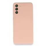 Nettech Samsung Galaxy S21 Plus Uyumlu Nano Arka Koruma Kılıf (Pembe) NT87464