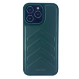 Nettech Apple iPhone 13 Pro Max Uyumlu Lynko Co Deri Seri Arka Koruma Kılıf (Yeşil) NT101711