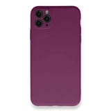 Nettech Apple iPhone 11 Pro Uyumlu Nano Arka Koruma Kılıf (Mürdüm) NT87232