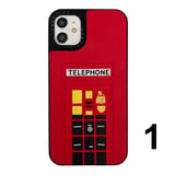 Nettech Apple iPhone 11 Uyumlu Casetify Kabartmalı Arka Koruma Kılıf (Karışık Renk) NT105236
