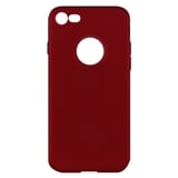 Nettech Apple iPhone 8 Uyumlu Suide Arka Koruma Kılıf (Bordo) VR3172