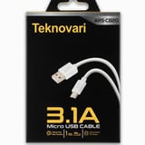 Teknovari Micro 3.1 a Şarj Kablosu