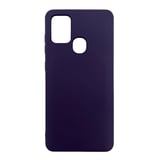 Nettech Samsung Galaxy A21S Uyumlu Nano Arka Koruma Kılıf (Mor) NT82281