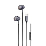 Nettech NT42 TypeC Girişli Kulak İçi Kulaklık (Siyah) NT107852