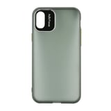 Nettech Apple iPhone XS Max Uyumlu Matte Seri Arka Koruma Kılıf (Yeşil) VR19544