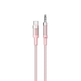 Nettech NTAC07 Plastik 100 Cm TypeC To Aux Kablosu (Pembe) NT108332