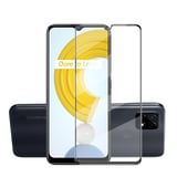 Nettech Realme C21 Uyumlu Ön Koruma Seramik Nano Ekran Koruyucu (Siyah) NT90145