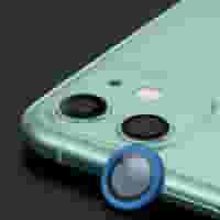 Apple iPhone 11 Zore CL-07 Kamera Lens Koruyucu - Lacivert