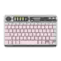 Nettech Şeffaf Klavye (Pembe) NT-104885