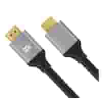 Nettech NT-HD02 4K İp Örgü 300 Cm Hdmi Kablo (Siyah) NT-100950