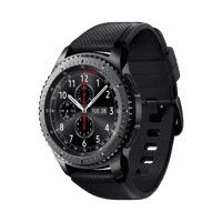 Samsung Gear S3 Frontier - Paslanmaz Çelik - 49mm - Bluetooth Wi-Fi - Siyah