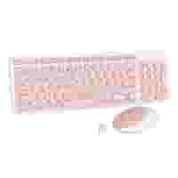 FD İK6631 Office Klavye + Mouse (Pembe) NT-105007