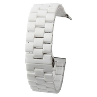 Nettech Apple Watch Seri 42/44 mm Uyumlu Metal Kordon (Beyaz) NT-92288