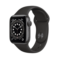 Apple Watch Series 6 - Alüminyum - 40mm - GPS - Gece yarısı