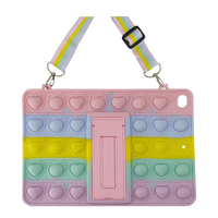 Nettech Apple iPad Mini 4 Uyumlu Standlı Pop It Arka Koruma (Karışık Renk) NT-96704