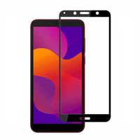 Nettech Huawei Y5p Uyumlu Ön Koruma Seramik Nano Ekran Koruyucu (Siyah) NT-80313