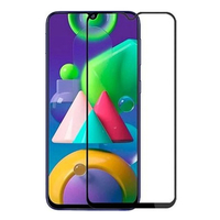 Nettech Samsung Galaxy M21 Uyumlu 5D Glas Full Cam Koruyucu (Siyah) NT-98561