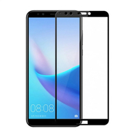 Ufo Huawei Y6 2018 Uyumlu Ön Koruma Nano Ekran Koruyucu (Siyah) VR-14033