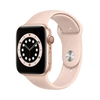Apple Watch Series 6 - Alüminyum - 44mm - Cellular - Altın