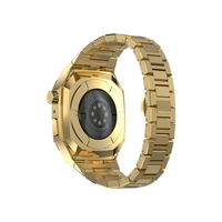 Nettech Apple Watch Seri 42/44 mm Uyumlu Metal Kordon (Rose Gold) NT-92304