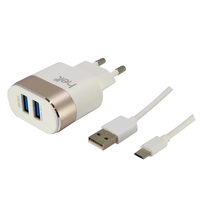 Helt HT-12 10W 2400 mAh Micro Kablo + Şarj Aleti (Beyaz) NT-14577