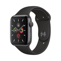 Apple Watch Series 5 - Alüminyum - 44mm - GPS - Gece yarısı