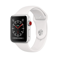 Apple Watch Series 3 - Alüminyum - 42mm - Cellular - Gümüş