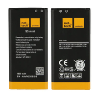 Teknonet Samsung Galaxy G800 S5 Mini Uyumlu Nettech NT-2001 1900 MAh Batarya NT-32473