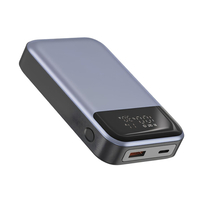 Nettech NT-PW36 PD 30W+ 33W 15W 10000 MAh Taşınabilir Powerbank (Gri) NT-104931