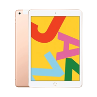 Apple iPad (7. Nesil) - 128 GB - 10.2" - Cellular - Altın