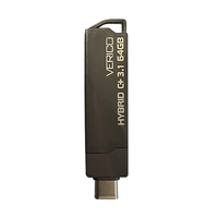 Verico TDDY63 64 Gb USB+Type-C Flash Bellek (Gümüş) NT-95990