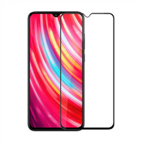 Nettech Xiaomi Redmi Note 8 Uyumlu 5D Glas Full Cam Koruyucu (Siyah) VR-19707