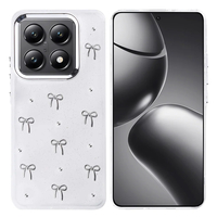 Xiaomi 14T Pro Kılıf Airbag Tasarımlı Simli Şeffaf Zore Kutup Kapak - Fiyonk