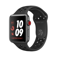 Apple Watch Series 3 Nike - Alüminyum - 42mm - GPS + Cellular - Uzay Grisi