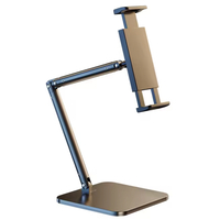 Rtako 911 Ayarlanabilir Ev-Ofis-Okul Telefon Tutucu (Gri) NT-106406