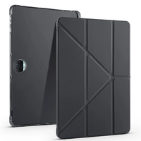 Honor Pad 9 Kılıf Zore Tri Folding Kalem Bölmeli Standlı Kılıf - Siyah
