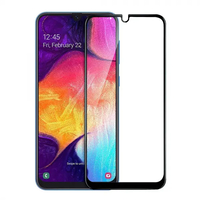 Ufo Samsung Galaxy A40 Uyumlu 6D Glas Full Cam Koruyucu (Siyah) VR-16951