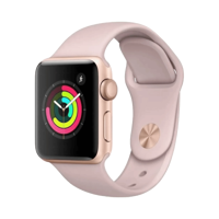 Apple Watch Series 3 - Alüminyum - 38mm - GPS - Altın