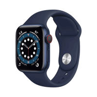Apple Watch Series 6 - Alüminyum - 40mm - Cellular - Mavi