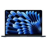 Apple MacBook Air 13" - M3 chip with 8-core CPU and 8-core GPU - 16 GB - 1 TB - Gece yarısı