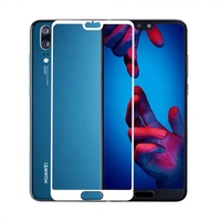Helt Huawei P20 Uyumlu Ön Koruma Nano Ekran Koruyucu (Beyaz) VR-8746