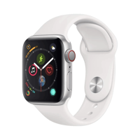 Apple Watch Series 4 - Alüminyum - 40mm - Cellular - Gümüş