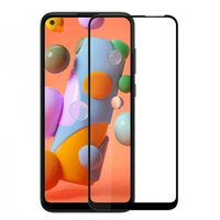 Nettech Samsung Galaxy A11 Uyumlu 5D Glas Full Cam Koruyucu (Şeffaf) NT-78787