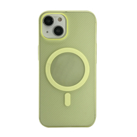 Nettech Apple iPhone 15 Plus Uyumlu NT-N010 Slim Magsafe Arka Koruma Kılıf (Sarı) NT-104495