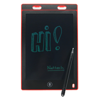 Nettech MagicPad Ev-Ofis-Okul Yazım-Çizim Tablet 8.5 inç (Kırmızı) NT-83828